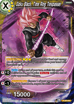 SS Rose Goku Black, Time Ring Trespasser [P-303]