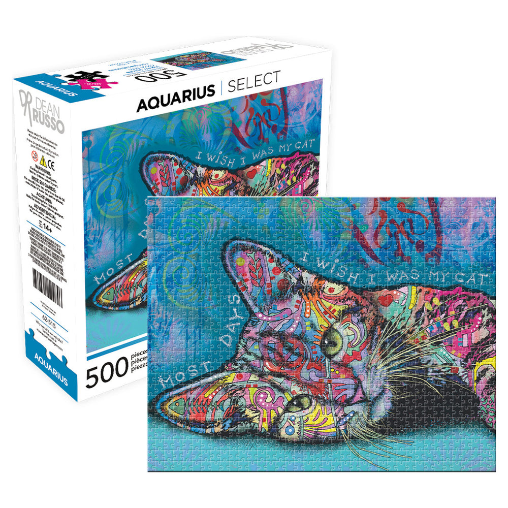 Aquarius Puzzle Dean Russo Cat Puzzle 500 pieces