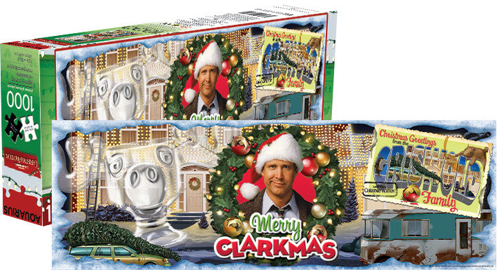 Aquarius Puzzle Christmas Vacation Slim Puzzle 1000 pieces