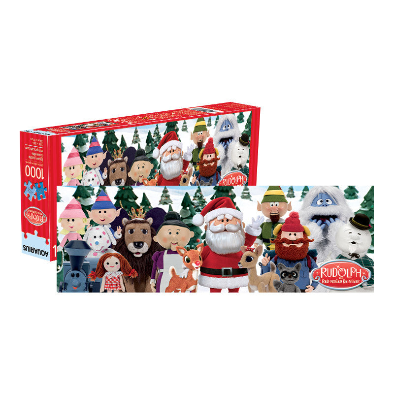 Aquarius Puzzle Rudolph the Red Nosed Reindeer Slim Puzzle 1000 pieces