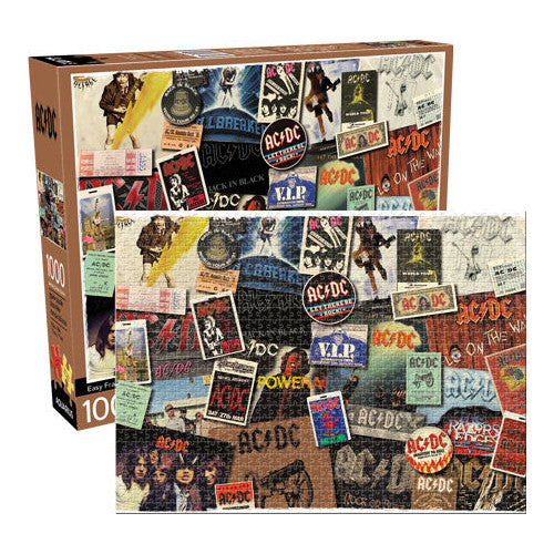 Aquarius Puzzle AC/DC Albums Puzzle 1000 pieces
