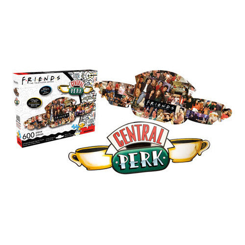 Aquarius Puzzle Friends Central Perk & Collage Double Sided Puzzle 600 pieces
