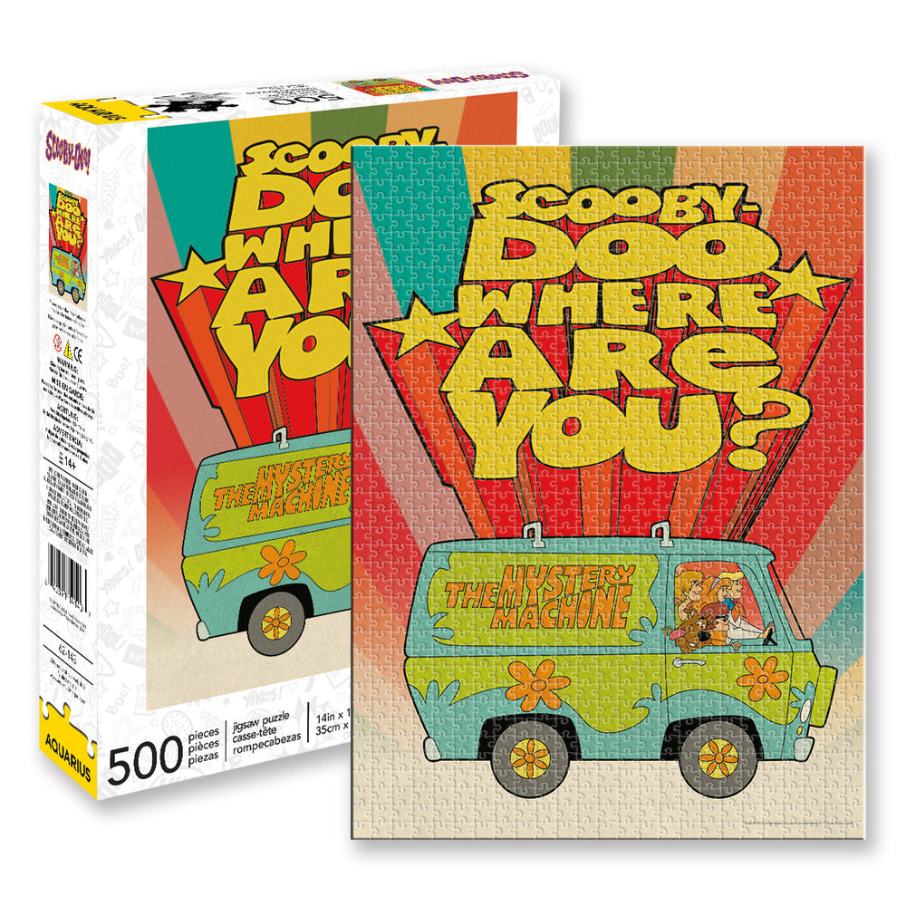 Aquarius Puzzle Scooby Doo Where Are You? The Mystery Machine Puzzle 500 pieces