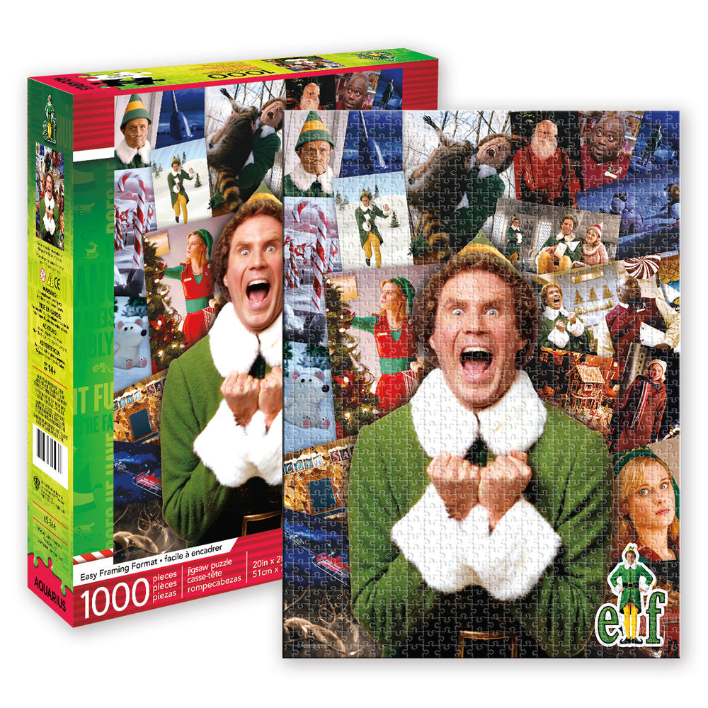 Aquarius Puzzle Elf Collage Puzzle 1000 pieces