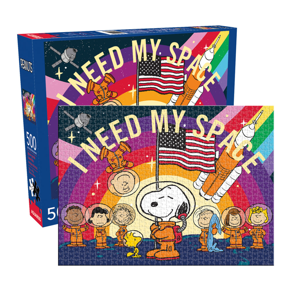 Aquarius Puzzle Snoopy Peanuts I Need My Space Puzzle 500 pieces