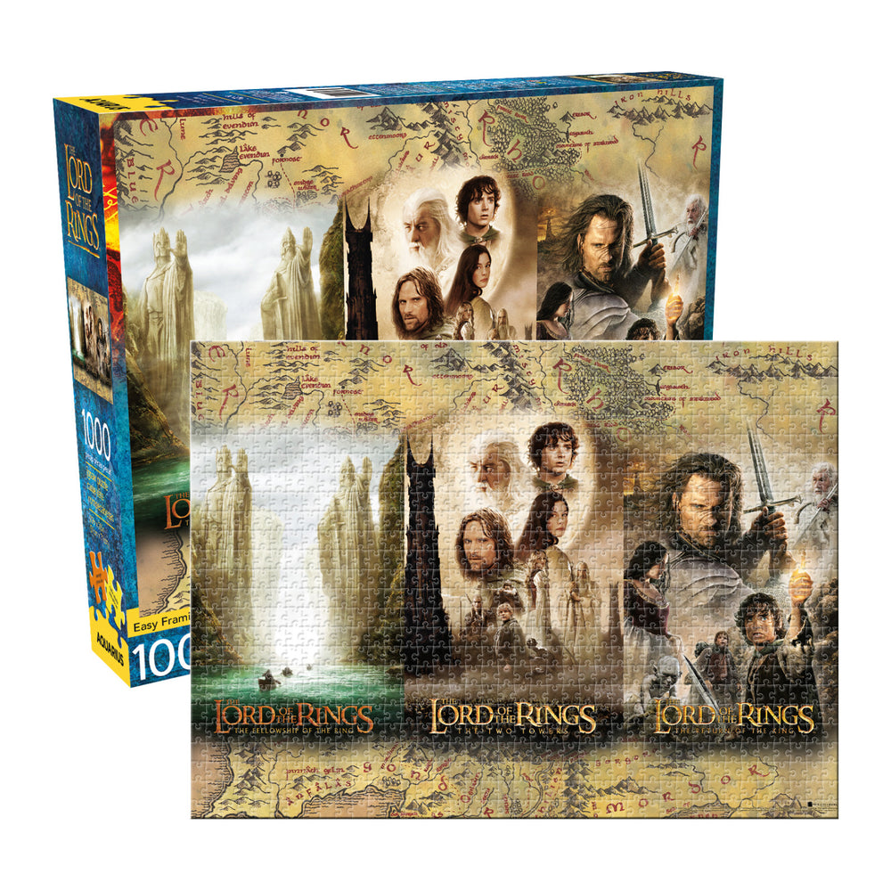 Aquarius Puzzle The Lord of the Rings Trilogy Puzzle 1000 pieces