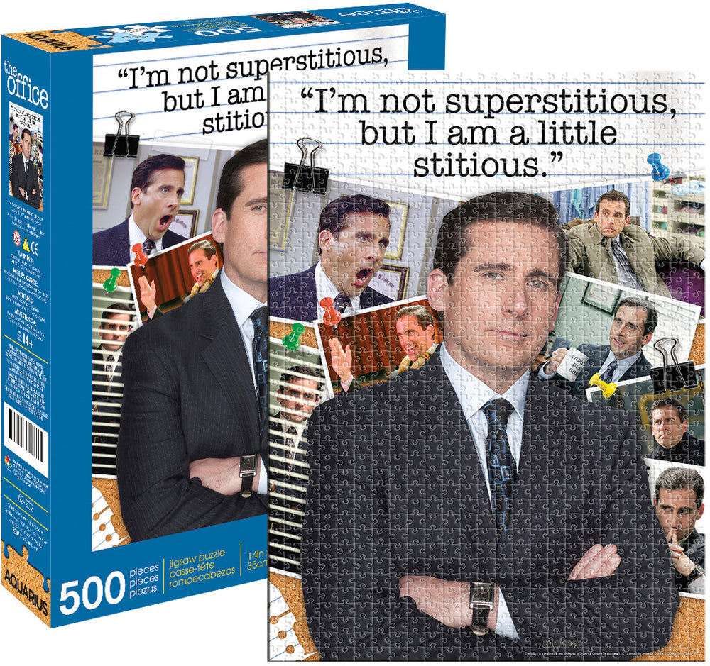 Aquarius Puzzle The Office Michael Scott Quote Puzzle 500 pieces