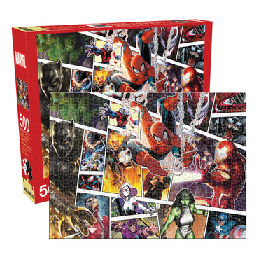 Aquarius Puzzle Marvel Panels Puzzle 500 pieces