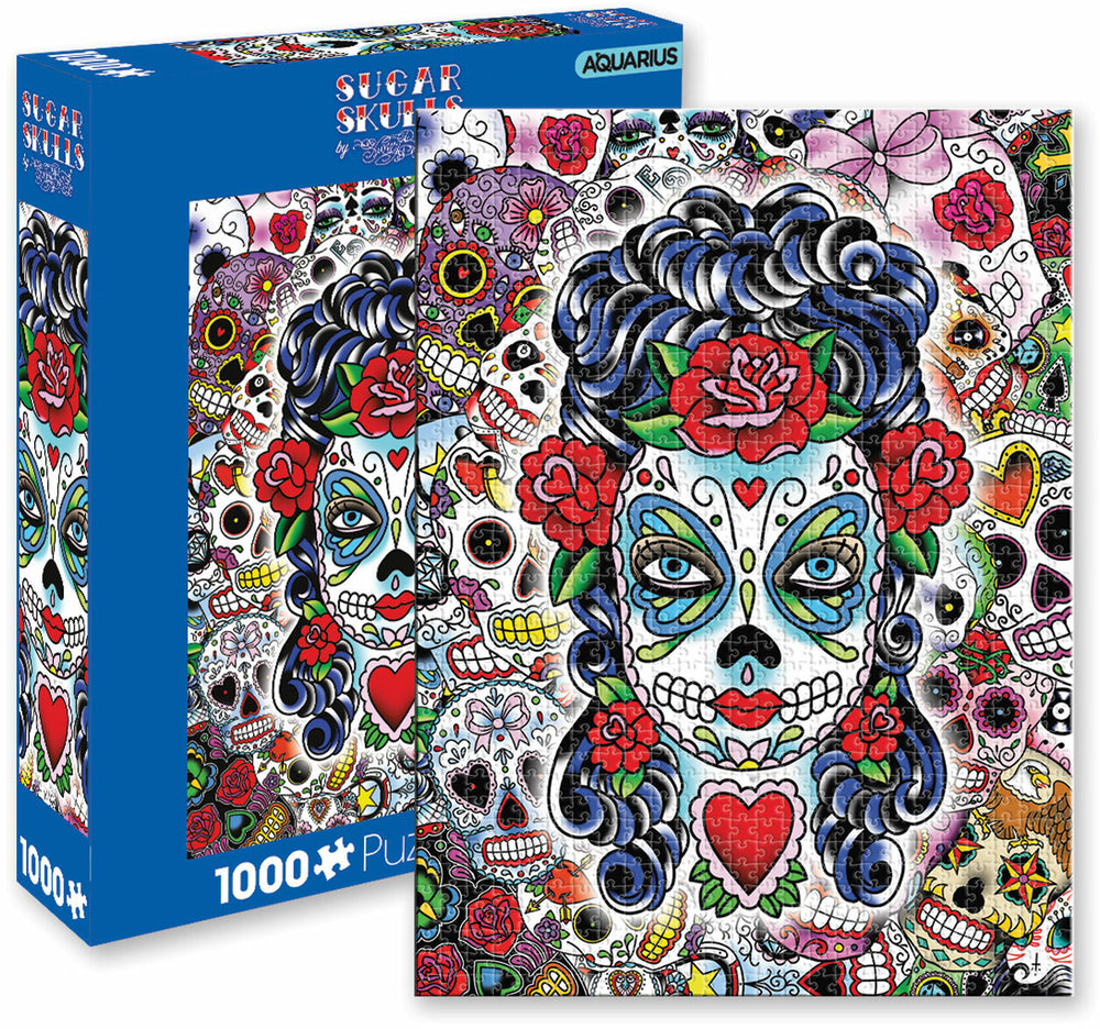 Aquarius Puzzle Sugar Skulls Puzzle 1000 pieces