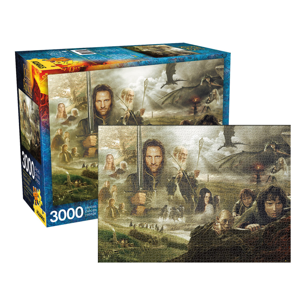 Aquarius Puzzle The Lord of the Rings Saga Puzzle 3000 pieces
