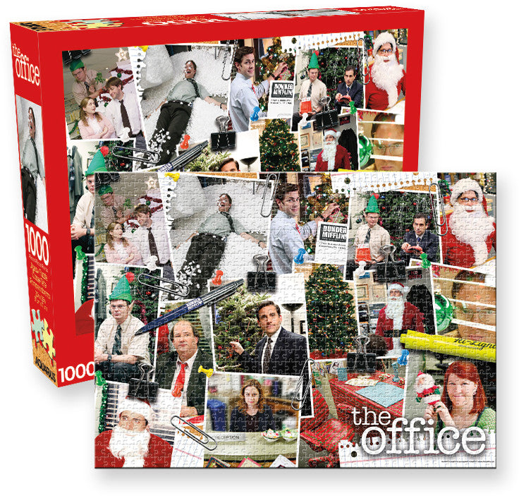 Aquarius Puzzle The Office Christmas Puzzle 1000 pieces