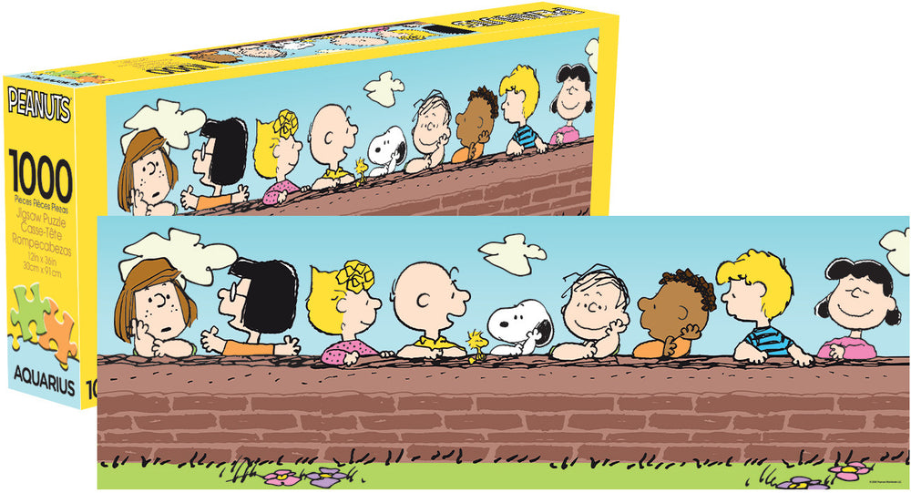 Aquarius Puzzle Peanuts Cast Slim Puzzle 1000 pieces
