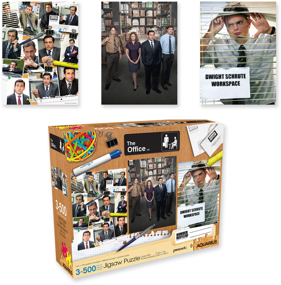 Aquarius Puzzle The Office Puzzle 500 pieces (3 in the Assortment)