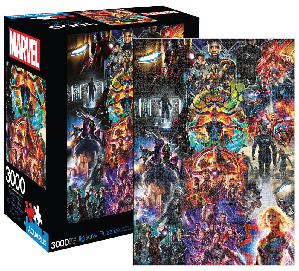 Aquarius Puzzle MARVEL MCU Collage Puzzle 3000 pieces