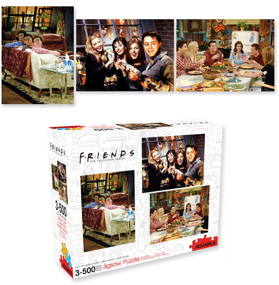 Aquarius Puzzle Friends Puzzle 500 pieces (3 in the Assortment)