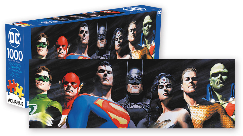 Aquarius Puzzle DC Comics Justice League Slim Puzzle 1000 pieces