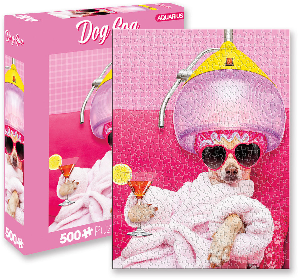 Aquarius Puzzle Dog Spa Puzzle 500 pieces
