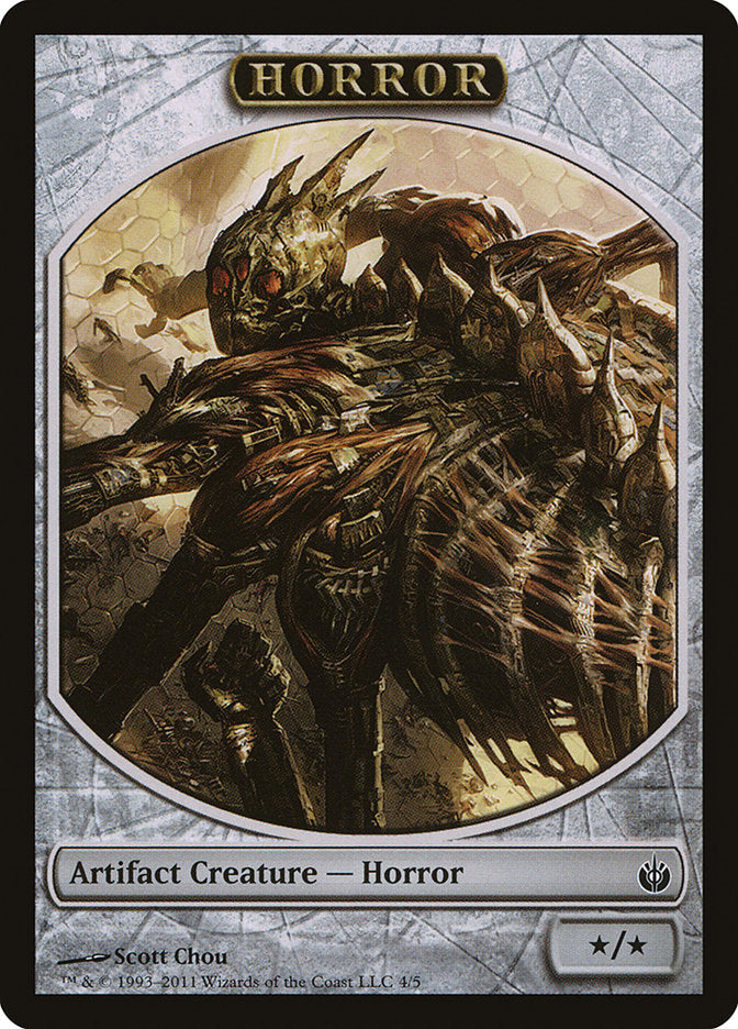 Horror Token [Mirrodin Besieged Tokens]