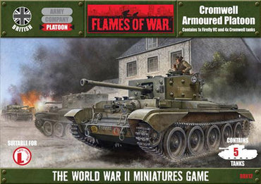 Flames of War - British Cromwell Armoured Platoon