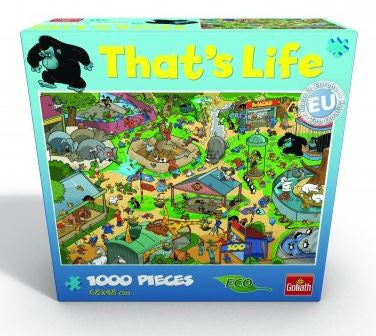 Goliath Puzzle Thats Life Zoo Puzzle 1000 pieces