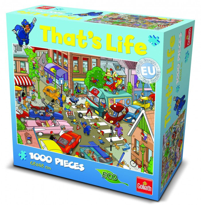 Goliath Puzzle Thats Life Traffic Puzzle 1000 pieces