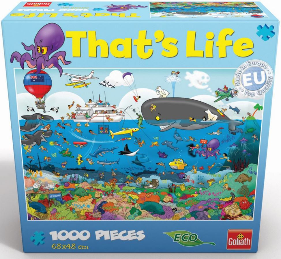 Goliath Puzzle Thats Life Great Barrier Reef Puzzle 1000 pieces