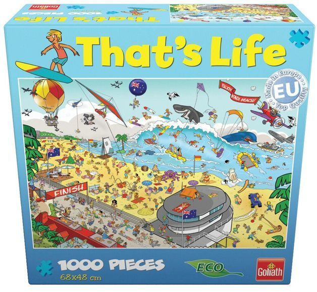 Goliath Puzzle Thats Life Bondi Puzzle 1000 pieces