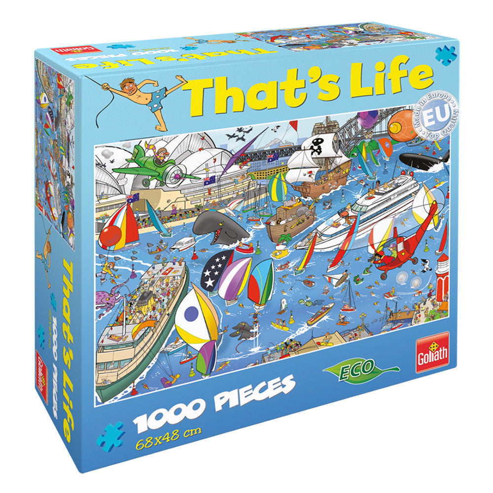 Goliath Puzzle Thats Life Sydney Harbour Puzzle 1000 pieces