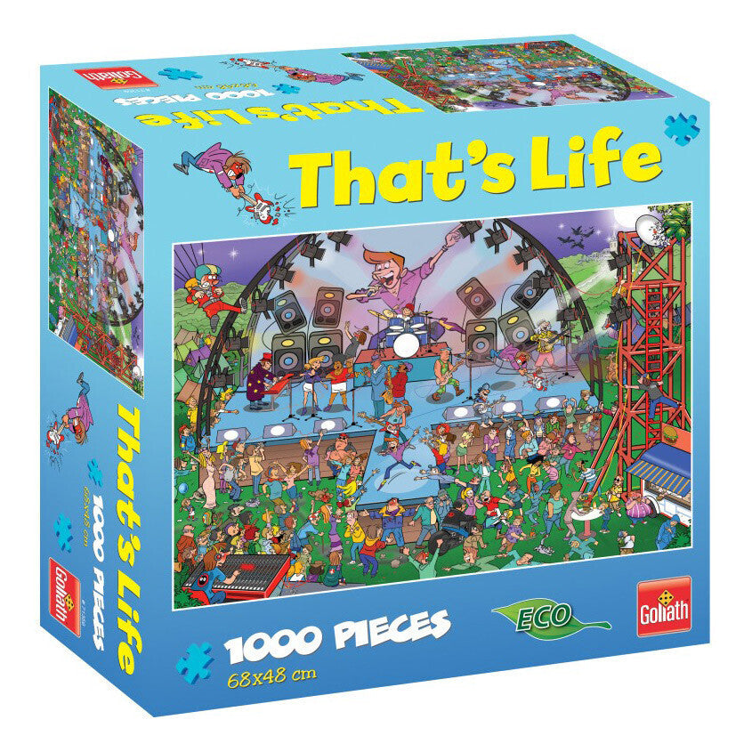 Goliath Puzzle Thats Life Pop Concert Puzzle 1000 pieces