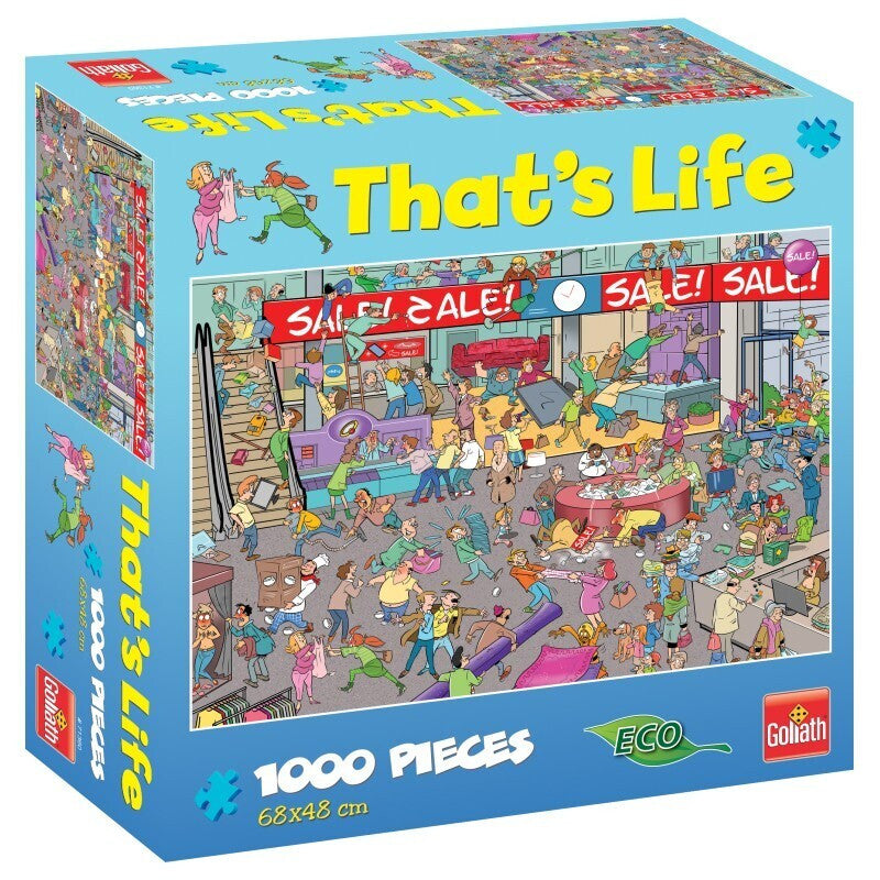 Goliath Puzzle Thats Life Sale Puzzle 1000 pieces