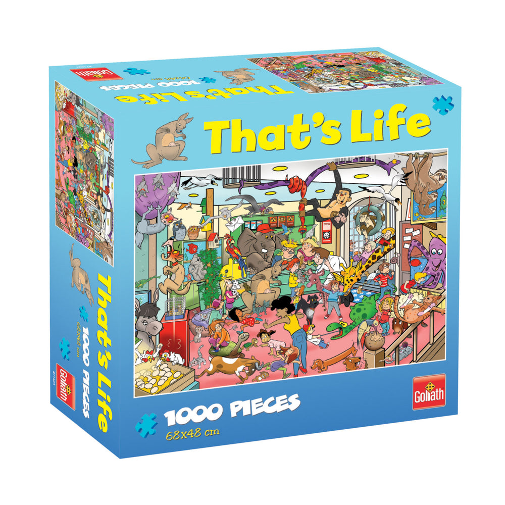 Goliath Puzzle Thats Life Pet Store Puzzle 1000 pieces