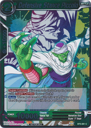 Defensive Stance Piccolo (Event Pack 4) [BT5-061]