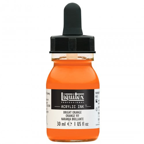 Liquitex Acrylic Ink Bright Orange