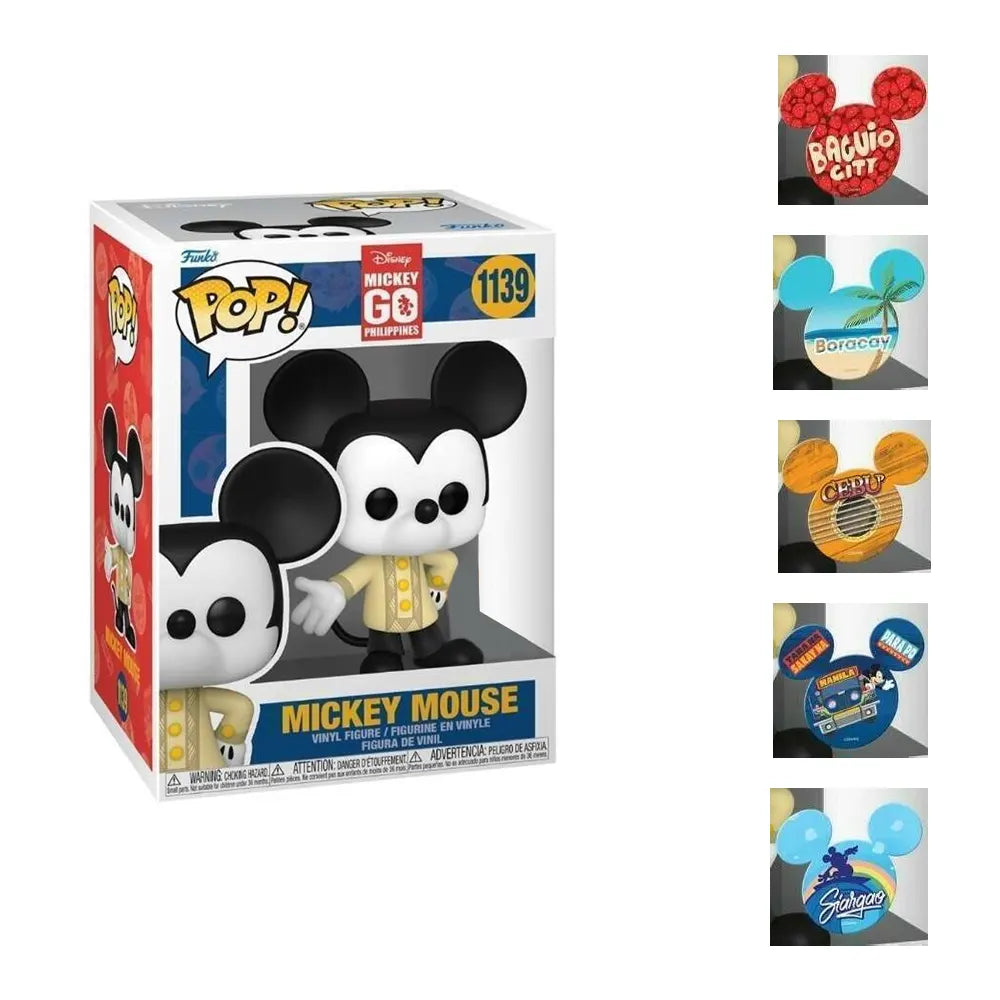 Mickey Mouse (Boracay) #1139 Mickey Go Philippines Pop! Vinyl