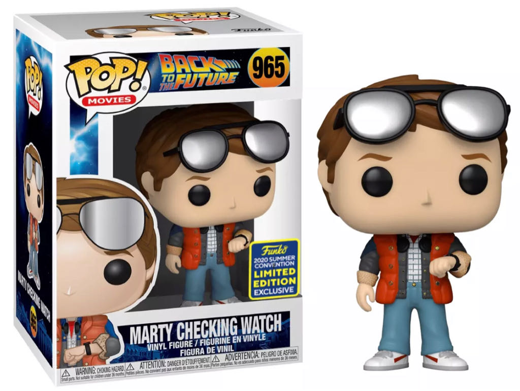 Marty Checking Watch (SDCC2020) 1955 #965 Back to the Future Pop! Vinyl