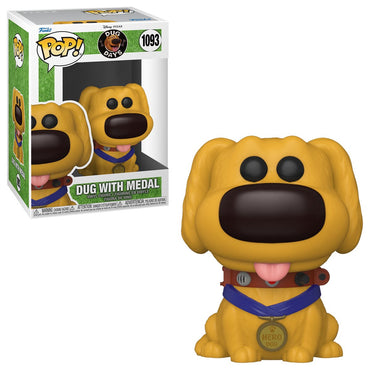 Dug With A Medal #1093 Dug Days Pop! Vinyl