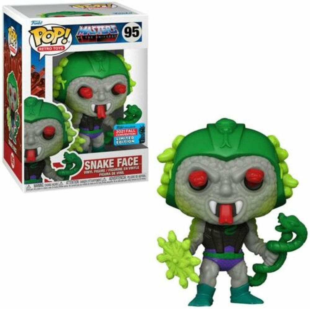 Snake Face (2021 Fall Convention) #95 Masters of the Universe Pop! Vinyl