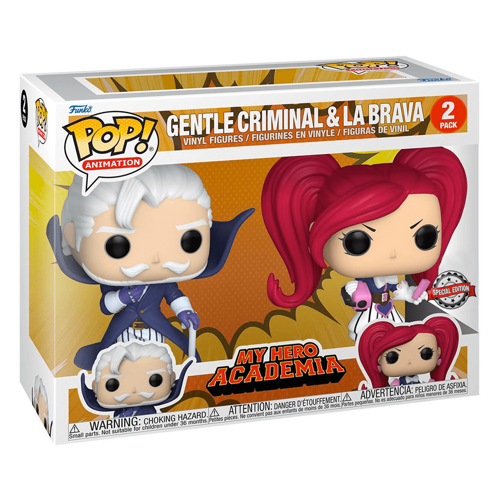 Gentle Criminal & La Brava (Special Edition) 2 Pack My Hero Academia Pop! Vinyl