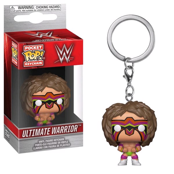 Ultimate Warrior - WWE Pop! Keychain