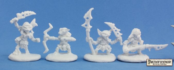 Reaper Bones Pathfinder Goblin Warriors