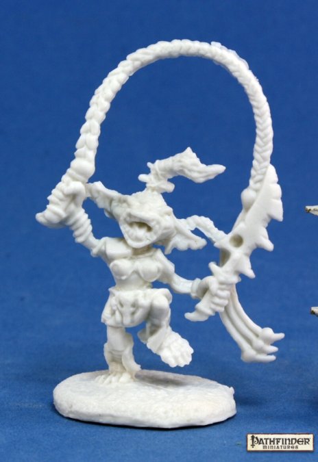 Reaper Bones Pathfinder Goblin Warchanter