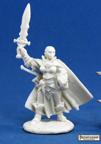 Reaper Bones Seelah, Iconic Paladin Pathfinder