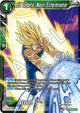 SS Vegeta, Majin Exterminator [BT14-073]