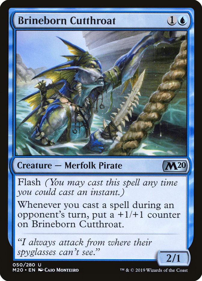 Brineborn Cutthroat [Core Set 2020]