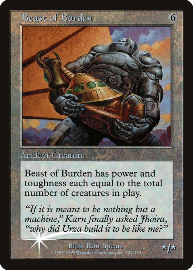 Beast of Burden (Misprinted) [Prerelease Events]