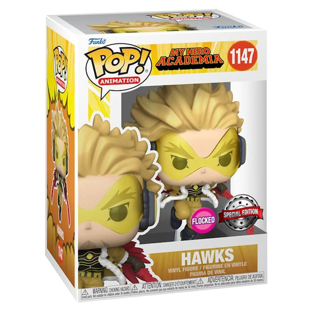 Hawks (Special Edition) (Flocked) #1147 My Hero Academia Pop! Vinyl
