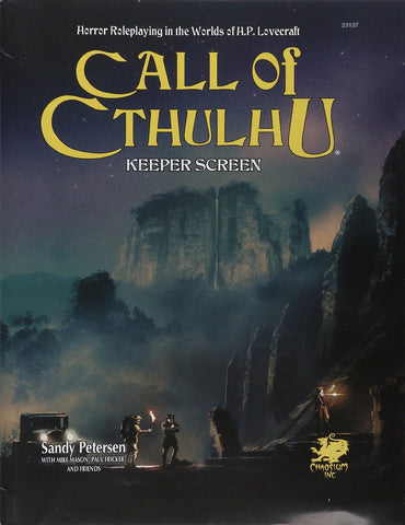 Call of Cthulhu: Keeper Screen Pack