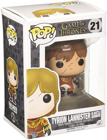 Tyrion (Battle Armour) #21 Game of Thrones Pop Vinyl!