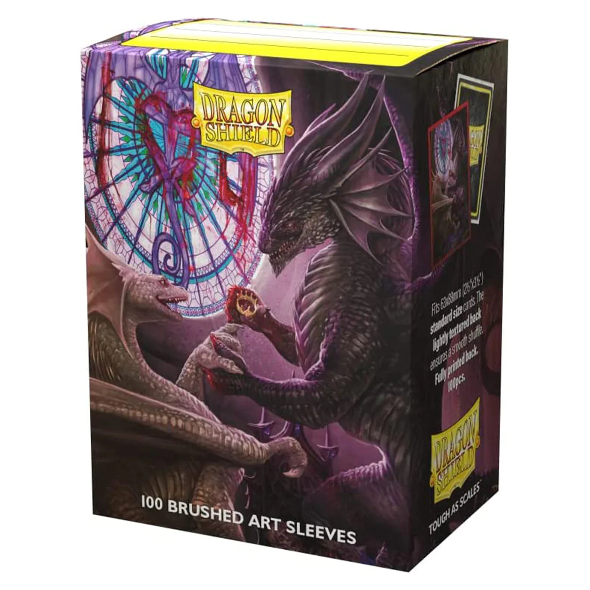 Sleeves - Dragon Shield - Box 100 - Brushed Art - Valentine Dragons 2022