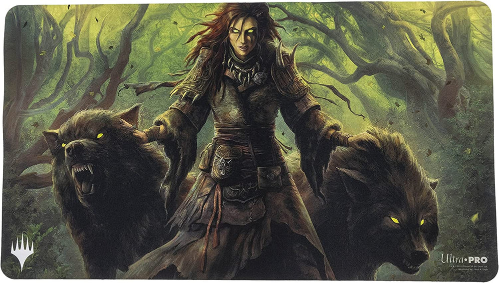 Ultra Pro Playmat - Magic The Gathering -  Battle For Baldur's Gate - Faldorn, Dread Wolf Herald